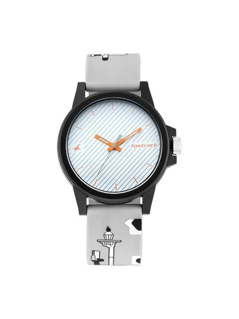 Fastrack Unisex White Printed Dial & Grey Straps TEES -Hashtag Analogue Watch 68012PP06
Fastrack Unisex White Printed Dial & Grey Straps TEES -Hashtag Analogue Watch 68012PP06