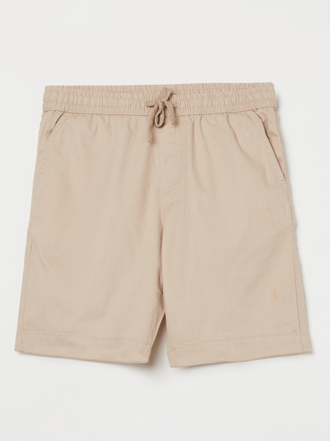 Fame Forever by Lifestyle Boys Beige Slim Fit Regular Shorts