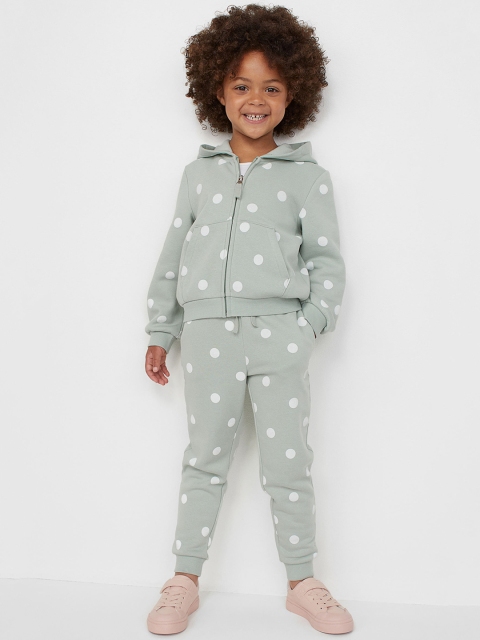 H&M Girls Green & White Joggers