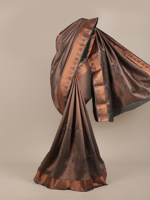 Pothys Grey & Copper-Coloured Ethnic Motifs Woven Design Beads and Stones Pure Silk Saree
Pothys Grey & Copper-Coloured Ethnic Motifs Woven Design Beads and Stones Pure Silk Saree