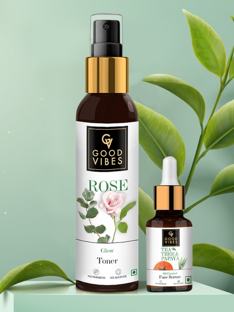 Good Vibes Transparent Set of 2 Skin Care Gift Set