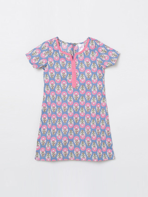 max Girls Multicoloured Quirky Printed Kurta, Multi
max Girls Multicoloured Quirky Printed Kurta, Multi