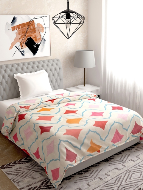 Salona Bichona Cream-Coloured & Orange Geometric Mild Winter 120 GSM Single Bed Comforter
Salona Bichona Cream-Coloured & Orange Geometric Mild Winter 120 GSM Single Bed Comforter