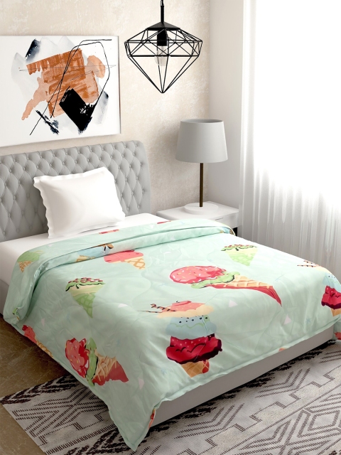 Salona Bichona Sea Green & Red Cartoon Characters Mild Winter 120 GSM Single Bed Comforter
Salona Bichona Sea Green & Red Cartoon Characters Mild Winter 120 GSM Single Bed Comforter