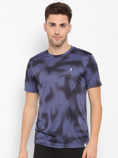 SAPPER Men Navy Blue Printed Slim Fit T-shirt 
SAPPER Men Navy Blue Printed Slim Fit T-shirt