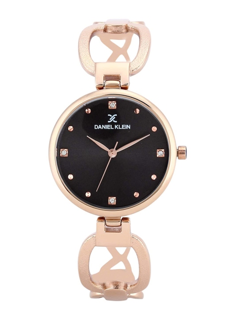 Daniel Klein Women Black Embellished Dial Stainless Steel Analogue Watch DK.1.12324-4
Daniel Klein Women Black Embellished Dial Stainless Steel Analogue Watch DK.1.12324-4