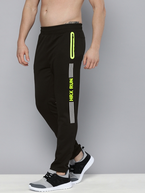HRX By Hrithik Roshan Men Black Slim Fit Brand Logo Printed Rapid-Dry Running Track Pants
HRX By Hrithik Roshan Men Black Slim Fit Brand Logo Printed Rapid-Dry Running Track Pants
