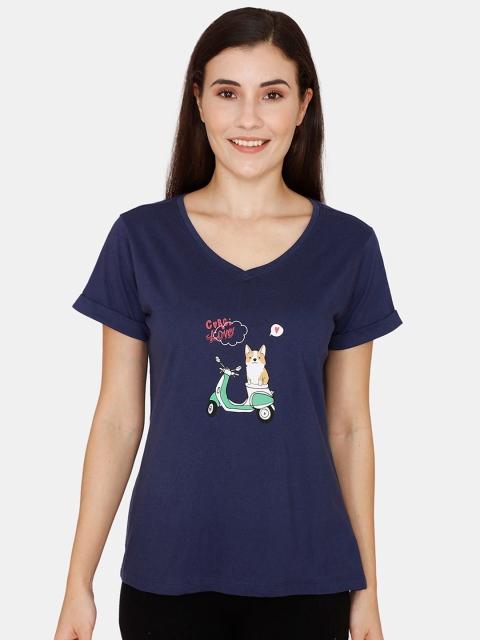 Zivame Blue Regular Top