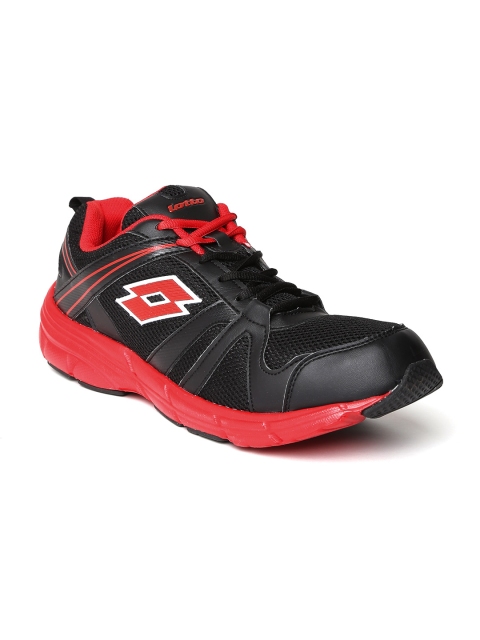 Lotto Men Black ELEVATE Running Shoes