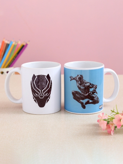 Ferns N Petals Set Of 2 Multicoloured Black Panther Printed Ceramic Glossy Mugs, Multi
Ferns N Petals Set Of 2 Multicoloured Black Panther Printed Ceramic Glossy Mugs, Multi