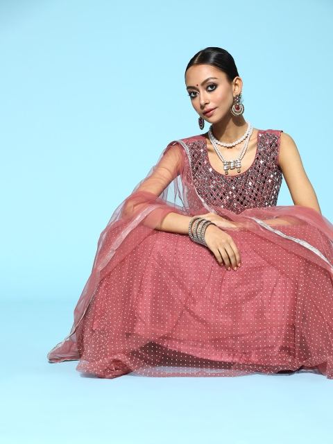 Chhabra 555 Mauve Embroidered Mirror Work Made To Measure Lehenga & Blouse with Dupatta
Chhabra 555 Mauve Embroidered Mirror Work Made To Measure Lehenga & Blouse with Dupatta