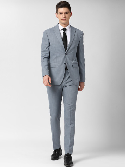 Peter England Elite Men Grey Self Design Slim-Fit Single-Breasted Two-Piece Formal Suit
Peter England Elite Men Grey Self Design Slim-Fit Single-Breasted Two-Piece Formal Suit