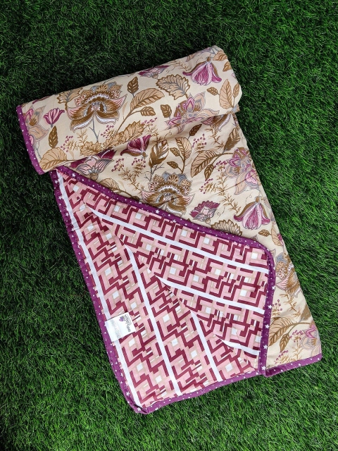 BELLA CASA Multicolour Floral Printed Reversible100 % Cotton Single 180 GSM AC Dohar, Multi
BELLA CASA Multicolour Floral Printed Reversible100 % Cotton Single 180 GSM AC Dohar, Multi