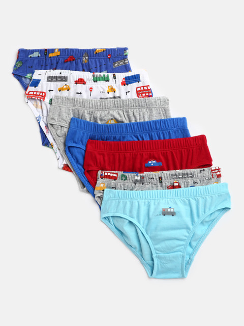 Marks & Spencer Boys Set of 7 Basic Briefs, Multi 
Marks & Spencer Boys Set of 7 Basic Briefs, Multi