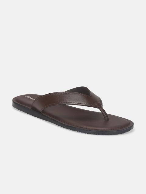 Mast & Harbour Men Brown Thong Flip-Flops