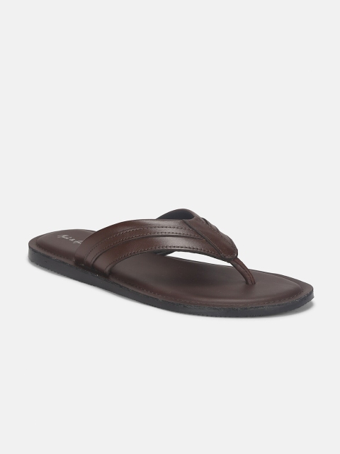 Mast & Harbour Men Brown Thong Flip-Flops