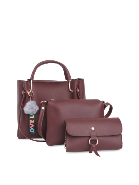 Fostelo Set of 3 Brown Handbags