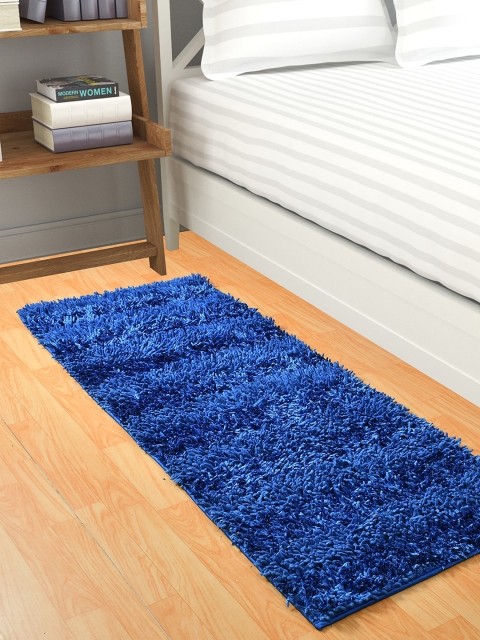 Florida Blue Solid Anti-Skid Floor Runner
