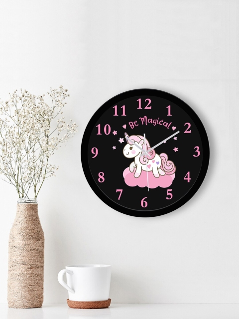 WENS Black Be Magical Printed Analogue Silent Non-Ticking Battery Operated Kids Wall Clock
WENS Black Be Magical Printed Analogue Silent Non-Ticking Battery Operated Kids Wall Clock
