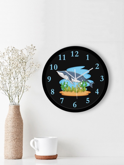 WENS Black Whale Printed Analogue Silent Non-Ticking Battery Operated Kids Wall Clock
WENS Black Whale Printed Analogue Silent Non-Ticking Battery Operated Kids Wall Clock