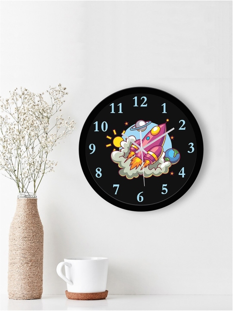 WENS Black Planet View Printed Analogue Non-Ticking Battery Operated Kids Wall Clock
WENS Black Planet View Printed Analogue Non-Ticking Battery Operated Kids Wall Clock