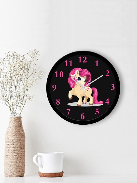 WENS Black Cute Cartoon Printed Analogue Non-Ticking Battery Operated Kids Wall Clock
WENS Black Cute Cartoon Printed Analogue Non-Ticking Battery Operated Kids Wall Clock