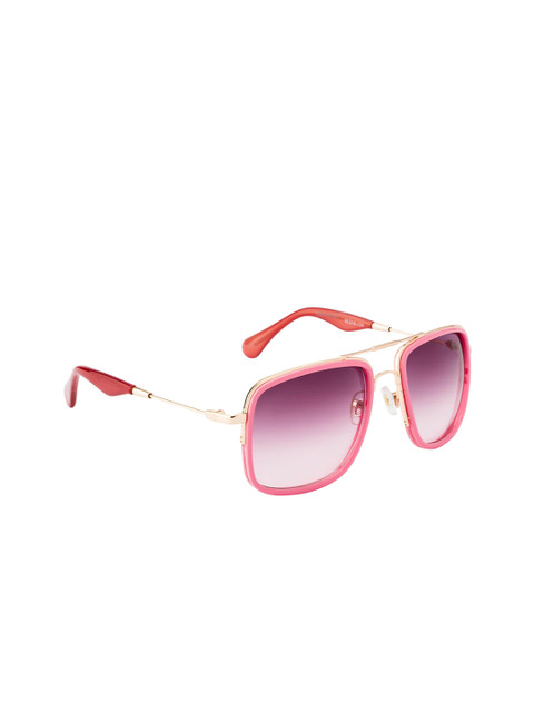 Ted Smith Unisex Purple Lens & Pink Aviator Sunglasses - TSL-1012S_C2-Brown
Ted Smith Unisex Purple Lens & Pink Aviator Sunglasses - TSL-1012S_C2-Brown