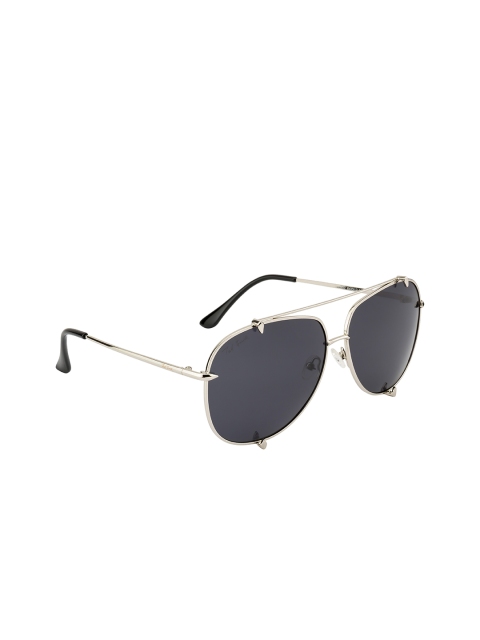 Ted Smith Unisex Black Lens & Silver-Toned Polarised Aviator Sunglasses TS-JP0907_C5-Grey
Ted Smith Unisex Black Lens & Silver-Toned Polarised Aviator Sunglasses TS-JP0907_C5-Grey