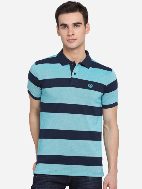 Greenfibre Men Blue Navy Blue Striped Polo Collar Slim Fit Cotton Pure Cotton T-shirt
Greenfibre Men Blue Navy Blue Striped Polo Collar Slim Fit Cotton Pure Cotton T-shirt