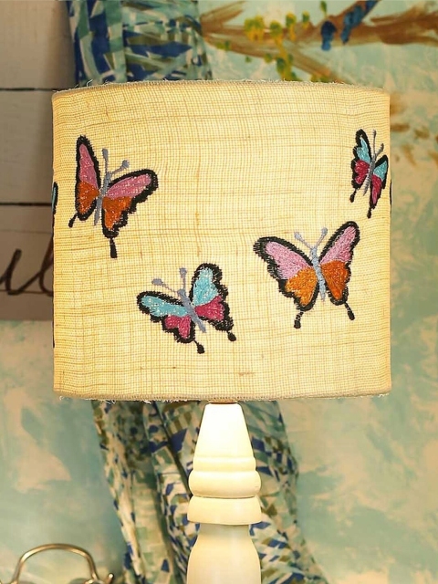 green girgit Off White & Orange Butterfly Printed Fabric Contemporary Table Lamp Shade
green girgit Off White & Orange Butterfly Printed Fabric Contemporary Table Lamp Shade