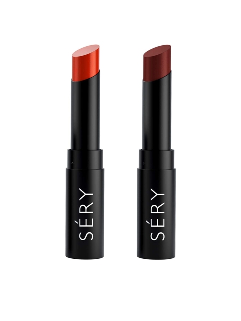 SERY Set of Capture D'Matte & Say Cheez Creamy Matte Lip Colors- Fuchsia Fun & Rare Rose, Red
SERY Set of Capture D'Matte & Say Cheez Creamy Matte Lip Colors- Fuchsia Fun & Rare Rose, Red
