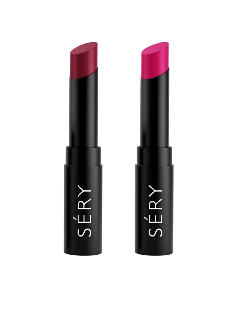SERY Set of Capture D'Matte & Say Cheez Creamy Matte Lip Colors- Wonder Wine & Cute Coral, Pink
SERY Set of Capture D'Matte & Say Cheez Creamy Matte Lip Colors- Wonder Wine & Cute Coral, Pink