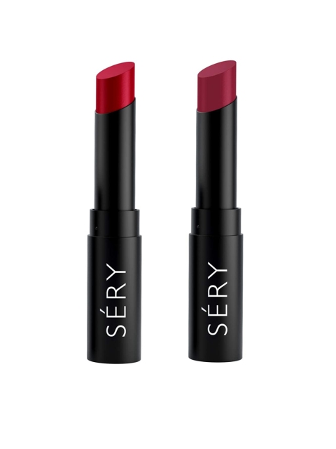 SERY Set of Capture D'Matte & Say Cheez Creamy Matte Lip Colors- Rouge Red & Princess Pink
SERY Set of Capture D'Matte & Say Cheez Creamy Matte Lip Colors- Rouge Red & Princess Pink