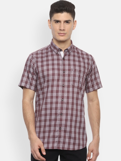 Van Heusen Sport Men Grey Slim Fit Tartan Checks Opaque Checked Pure Cotton Casual Shirt
Van Heusen Sport Men Grey Slim Fit Tartan Checks Opaque Checked Pure Cotton Casual Shirt