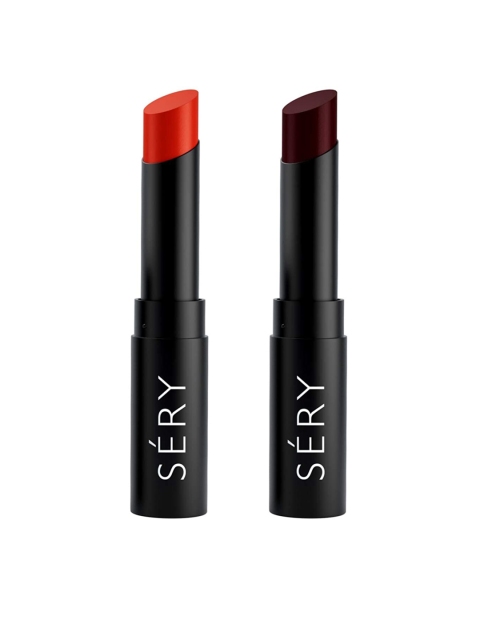 SERY Set of Capture D'Matte & Say Cheez Creamy Matte Lip Colors - Tangy Tint & Bubby Bar, Orange
SERY Set of Capture D'Matte & Say Cheez Creamy Matte Lip Colors - Tangy Tint & Bubby Bar, Orange