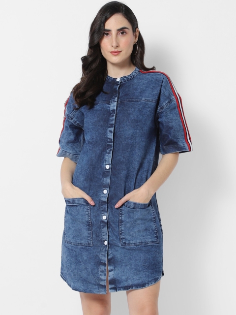 MARCA Disati Blue Shirt Dress
