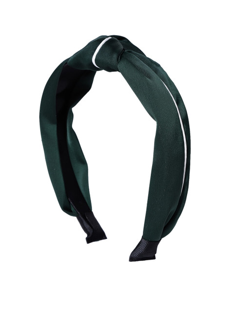 MARC LOUIS Women Green & White Striped Headband
MARC LOUIS Women Green & White Striped Headband