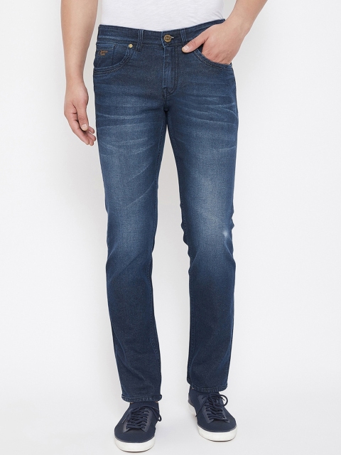 American Archer Men Blue Slim Fit Low-Rise Low Distress Light Fade Stretchable Jeans
American Archer Men Blue Slim Fit Low-Rise Low Distress Light Fade Stretchable Jeans