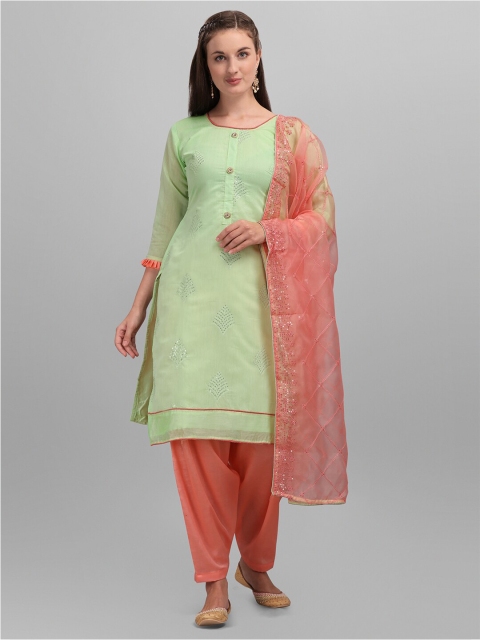 mf Lime Green & Pink Embroidered Semi-Stitched Dress Material With Embroidered Dupatta
mf Lime Green & Pink Embroidered Semi-Stitched Dress Material With Embroidered Dupatta