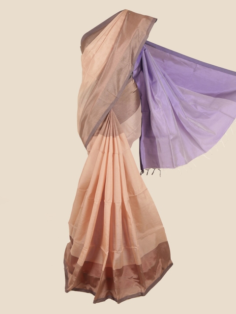 Pothys Mauve & Purple Pure Cotton Saree