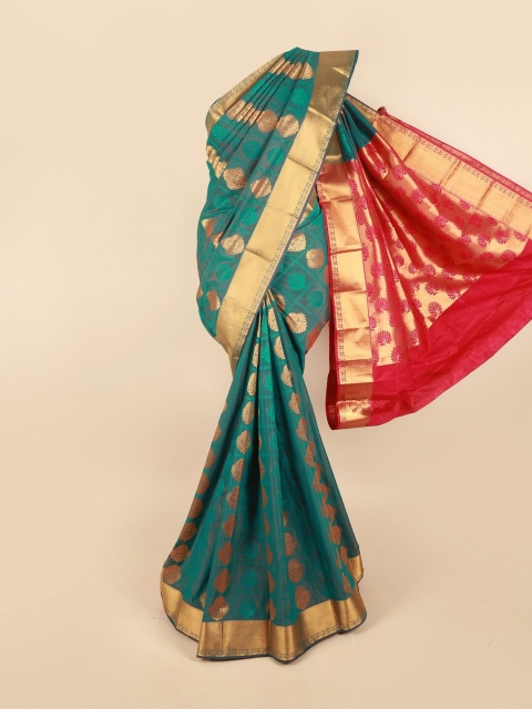 Pothys Women Green Woven Design