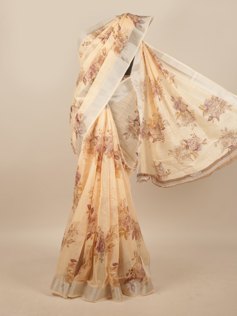 Pothys Women Peach Printed