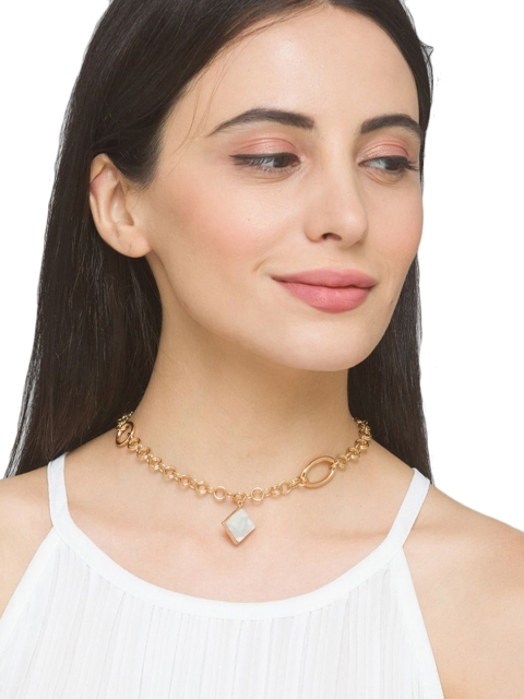 Lilly & sparkle Gold-Plated Necklace