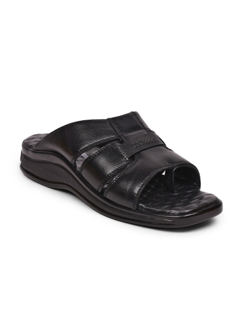 Liberty Men Black Comfort Sandals