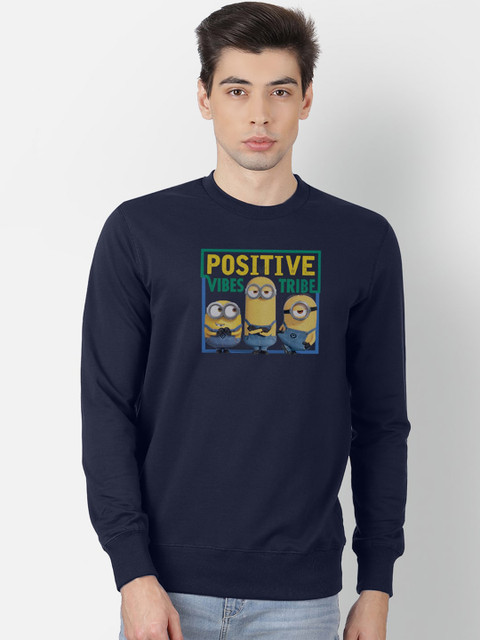 Free Authority Men Navy Blue Minions Printed Sweatshirt
Free Authority Men Navy Blue Minions Printed Sweatshirt