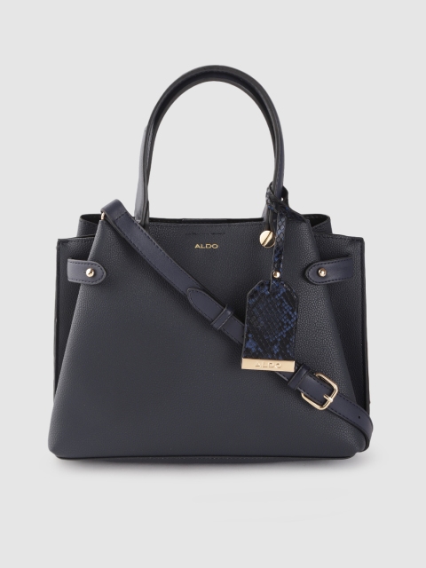 ALDO Navy Blue Swagger Handheld Bag