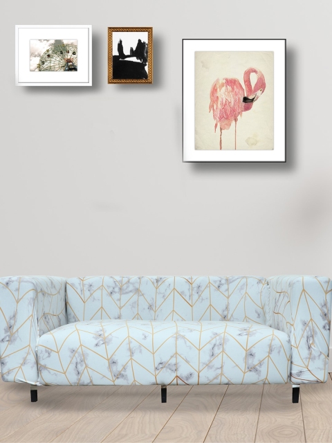 HOUSE OF QUIRK Unisex White & Gold Printed Triple Seater Stretchable Non-Slip Sofa Slipcover
HOUSE OF QUIRK Unisex White & Gold Printed Triple Seater Stretchable Non-Slip Sofa Slipcover