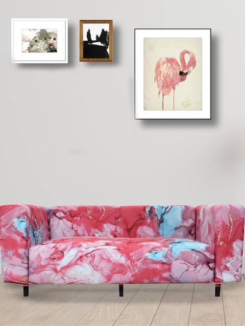 HOUSE OF QUIRK White & Pink Printed Triple Seater Stretchable Non-Slip Sofa Slipcover
HOUSE OF QUIRK White & Pink Printed Triple Seater Stretchable Non-Slip Sofa Slipcover