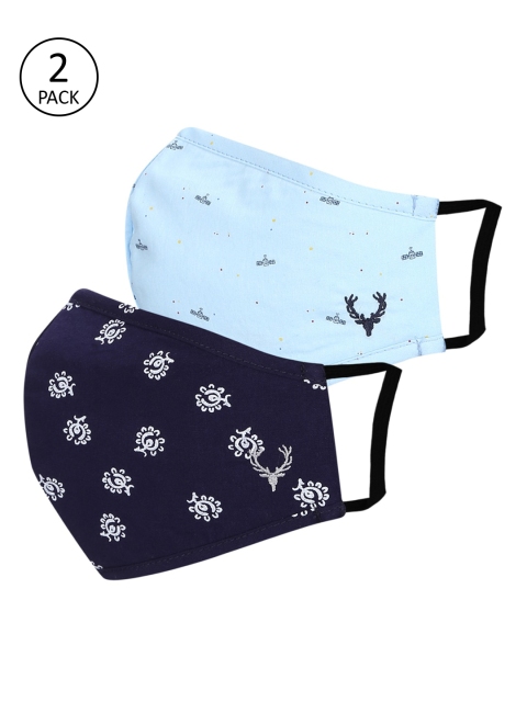 Allen Solly Junior Kids Pack Of 2 Printed 3-Ply Pure Cotton Protective Outdoor Masks, Navy blue
Allen Solly Junior Kids Pack Of 2 Printed 3-Ply Pure Cotton Protective Outdoor Masks, Navy blue