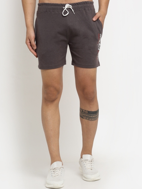 Club York Men Grey Regular Shorts
